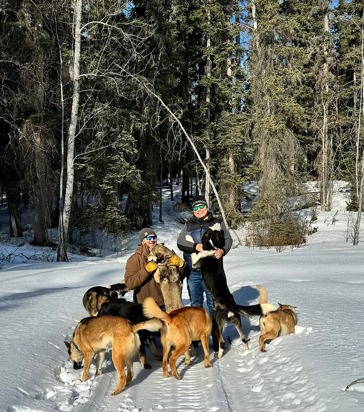 Jody & Jamey with dogs