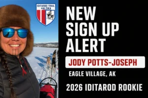 Iditarod rookie